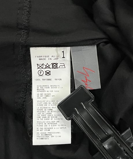 2020SS yohji yamamoto +NOIR デザインワンピース（NN-D24-209）