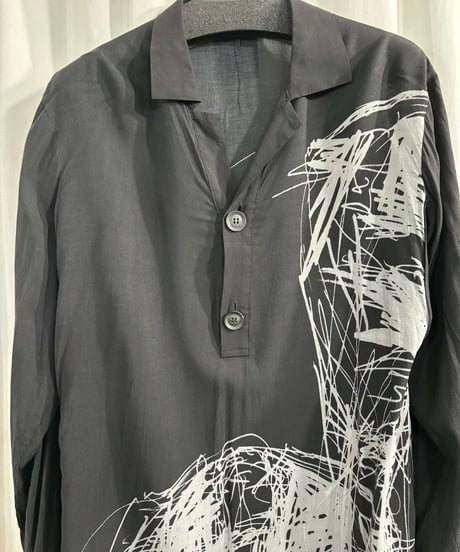 yohji yamamoto +NOIR レ－ヨンワンピース（NN-D25-212）