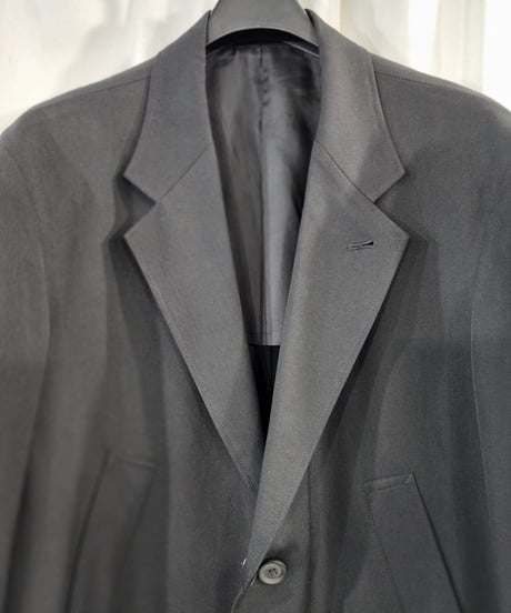 2022ss yohji yamamoto pour homme 黒 ミリタリーマチポケットデザインジャケット (HG-J46-100)