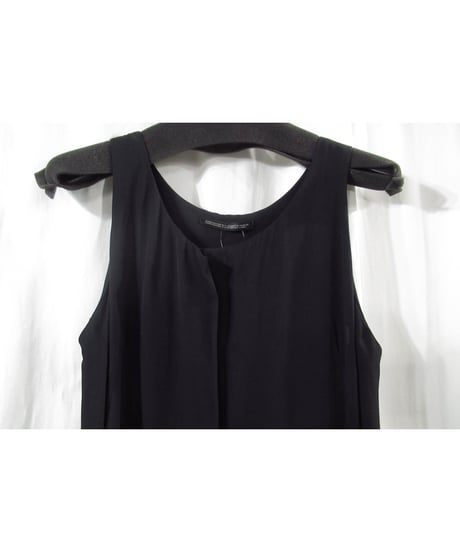 97ss yohji yamamoto femme vintage スリットプリーツデザイン ロングワンピース（FU-D02-201）