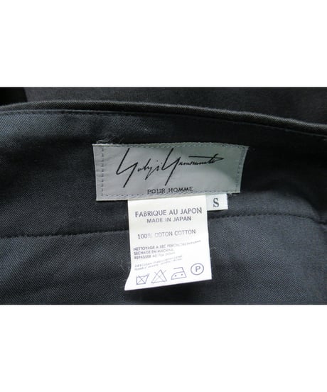 95ss yohji yamamoto POUR HOMME vintage ボックスワイドパンツ HB-P02-033