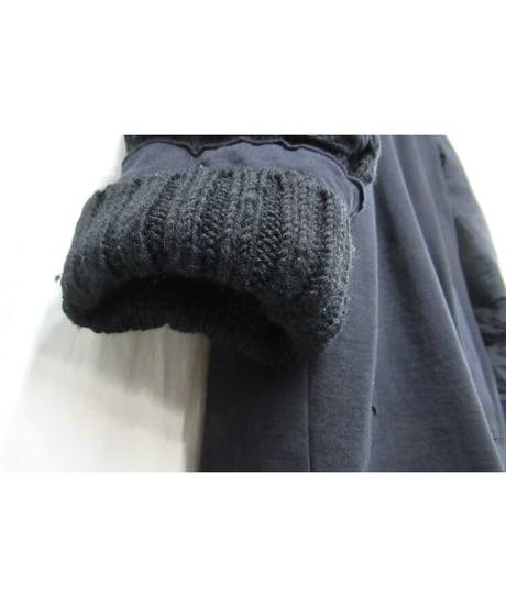 2016aw yohji yamamoto pour hommeカットソーレイヤードデザイン ロングニットジャケット（HR-K72-180）