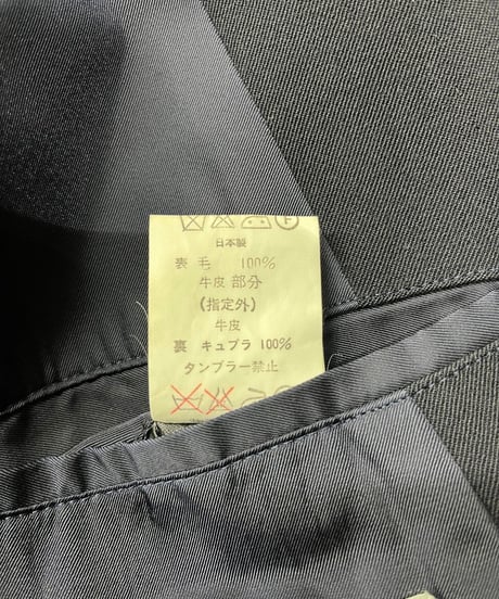 yohji yamamoto pour homme 4釦デザインジャケット（H-J01-003XXX）