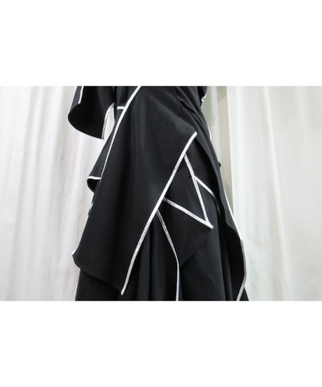 21aw yohji yamamoto femme デザインドレス（FX-D18-007）