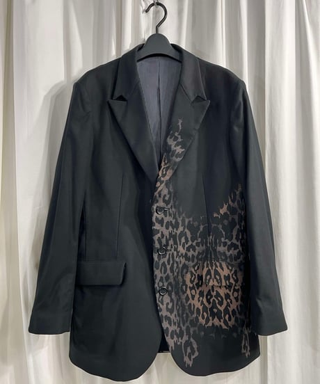 2022AW yohji yamamoto pour homme ヒョウ柄ジャケット（HE-J52-037）