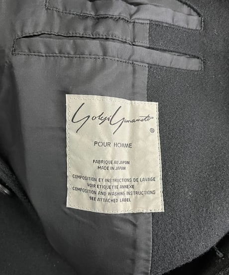 2017AW yohji yamamoto pour homme 1987AW REPLICA フーテッドコート（HK-C33-144）