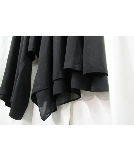 Y’s yohji yamamoto  レイヤードデザイン アシメトリーサルエルパンツ（YK-P26-200）