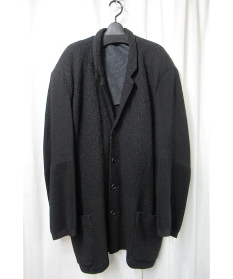 80’s yohji yamamoto pour homme vintage 切替えデザイン ニットジャケット（HJ-20）