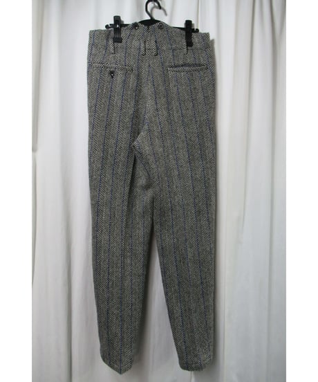 01aw yohji yamamoto pour homme ギャングスター 襟デザイン ツイードセットアップ（HV-J63-136／HV-P10-136）