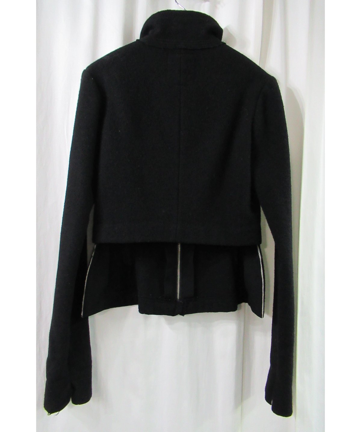 04aw yohji yamamoto femme アシメトリー デザインショートジャケット