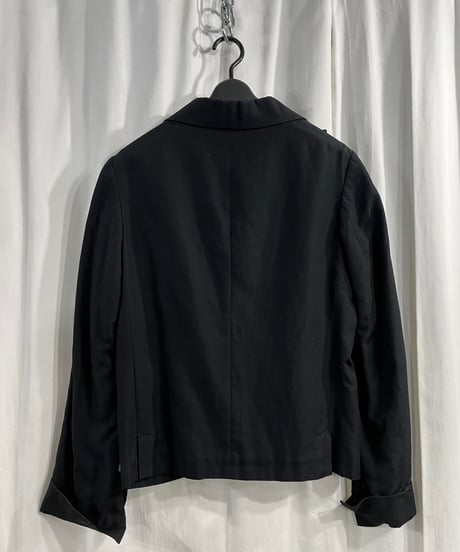 2006SS yohji yamamoto +NOIR 2釦デザインジャケット（NR-J04-002）