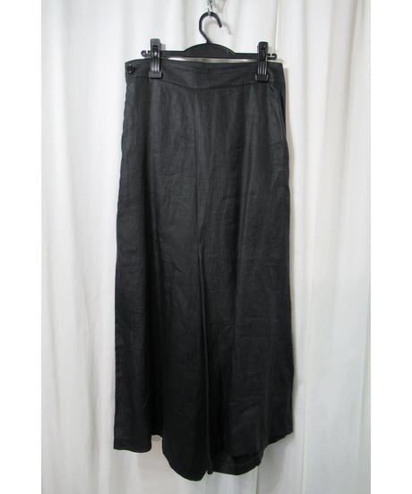 05ss yohji yamamoto femme 麻 変形デザイン サルエルパンツ（FY-P13-301）