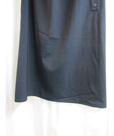 Y's yohji yamamoto ボタンデザインAラインスカート YL-S56-100