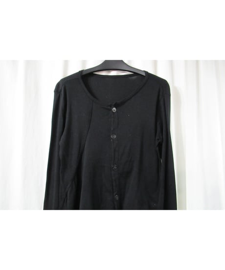 Y's yohji yamamoto アシメトリーデザイン カットソーカーディガン YE-T72-060