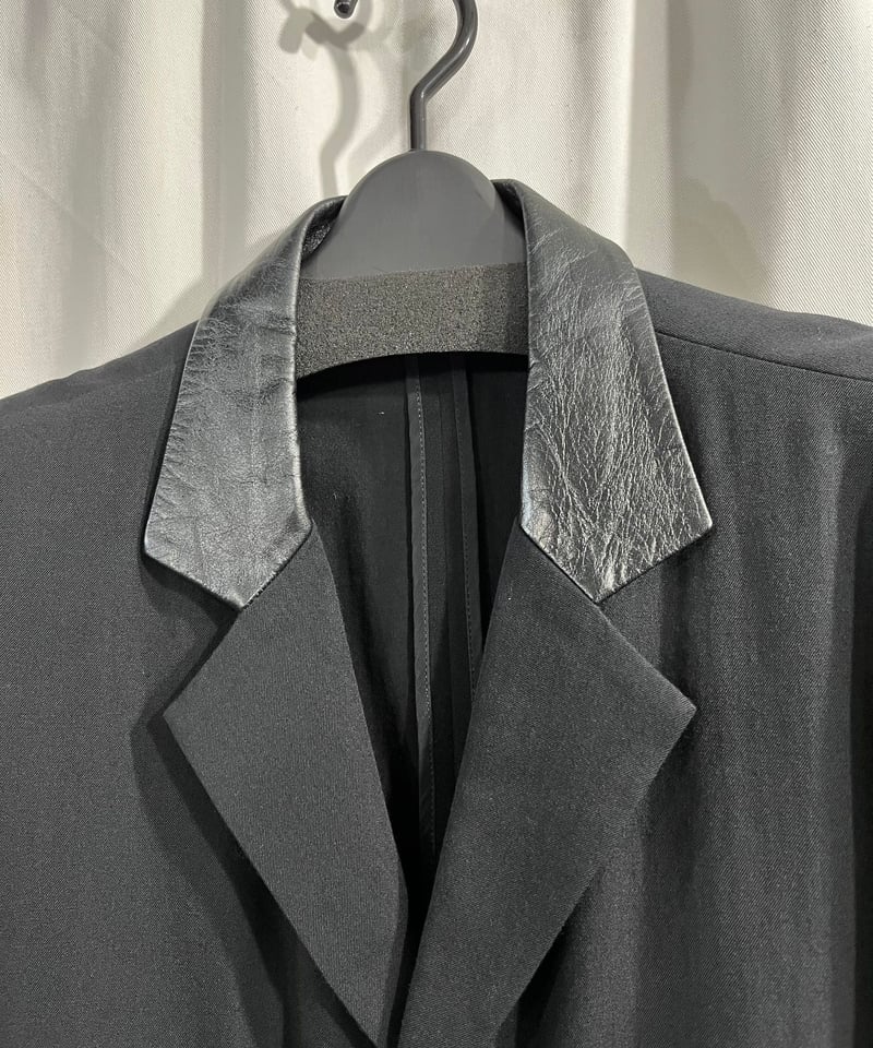ヨウジヤマモトファム レザージャケット 1980's yohji yamamoto femme vintage レザー切り替えジャケッ