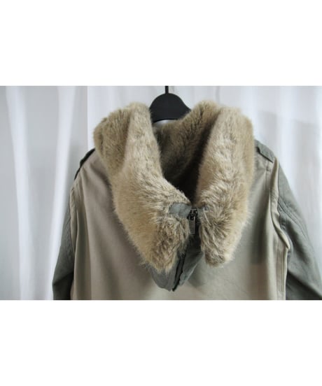 Y's yohji yamamoto SAMPLE ミリタリーフードジャケット YP-J09-815