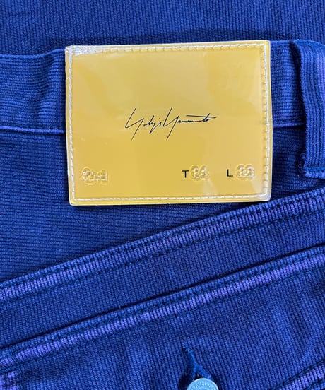 2002AW yohji yamamoto pour homme コーデュロイデザインパンツ（HM-P53-020）