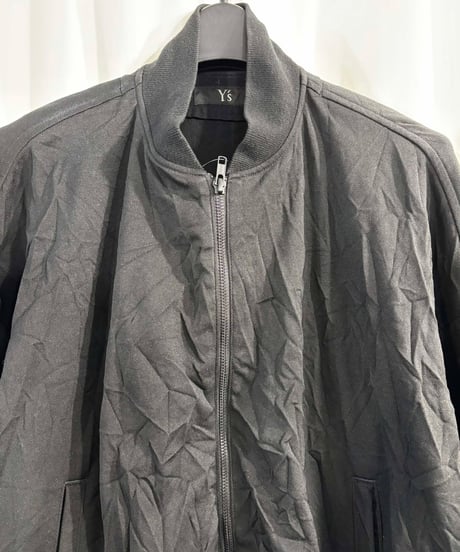 Y's yohji yamamoto femme シワ加工ダブルジップブルゾン（YN-T01-570）