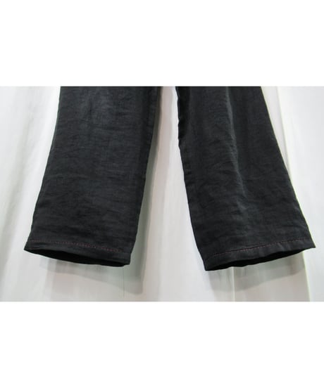 05ss yohji yamamoto pour homme 赤ボタン ステッチデザインパンツ（HY-P61-801）