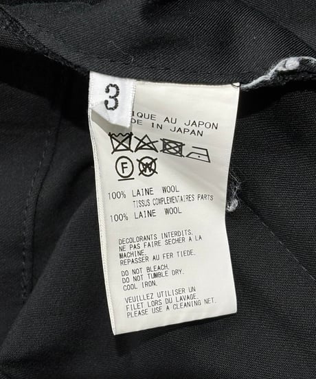 REGULATION yohji yamamoto MEN ウールパンツ（HN-P01-140）