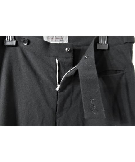 yohji yamamoto+noir クロップドシンプルパンツ ND-P04-101