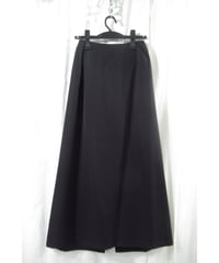 yohji yamamoto +noir バックスリット フラップポケットデザイン ロングスカート（NT-S01-101）