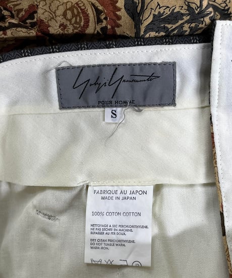 未使用 1992SS yohji yamamoto pour homme デザインパンツ（HS-P04-850）