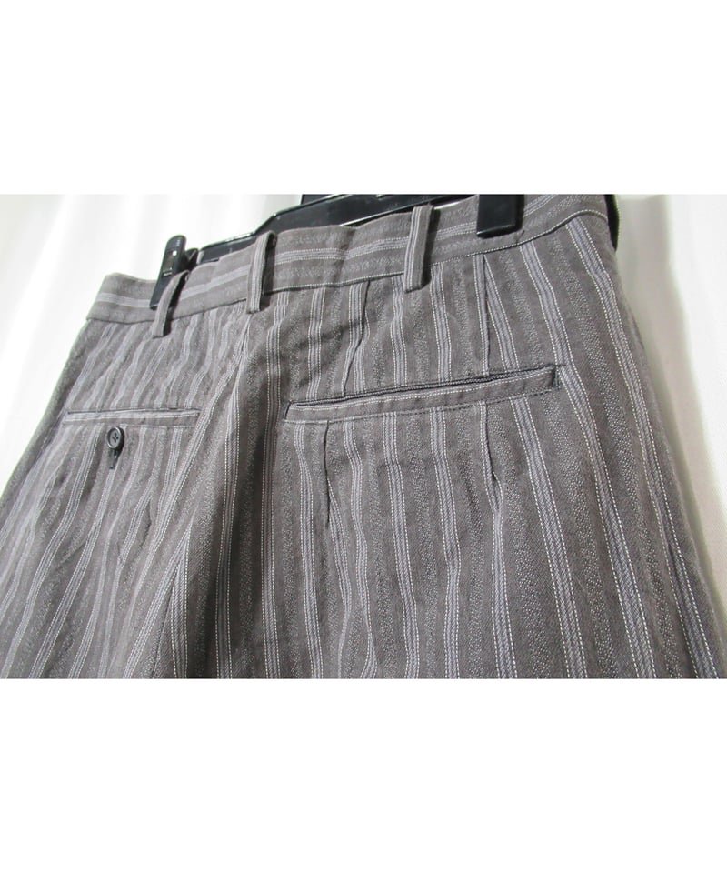 YOHJI YAMAMOTO POUR HOMME 1994SSジレMストライプ YOHJI YAMAMOTO POUR HOMME 1994SSジレMストライプ