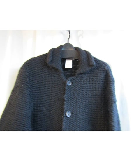 00aw yohji yamamoto pour homme ロングウールニットカーディガン HT-K12-170