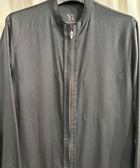 Y's yohji yamamoto ダブルファスナー デザインロングワンピース（YT-D03-404）