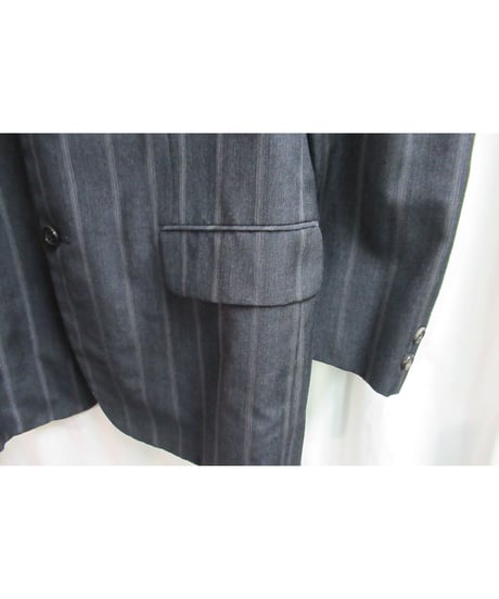 レア 80’s COMME des GARCONS HOMME PLUS プリーツ襟デザインセットアップ PJ-11067M