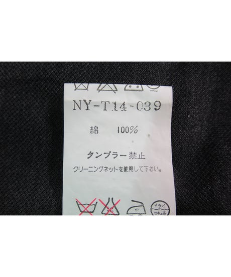 05ss yohji yamamoto +noir 袖デザインロングワンピース NY-T14-039