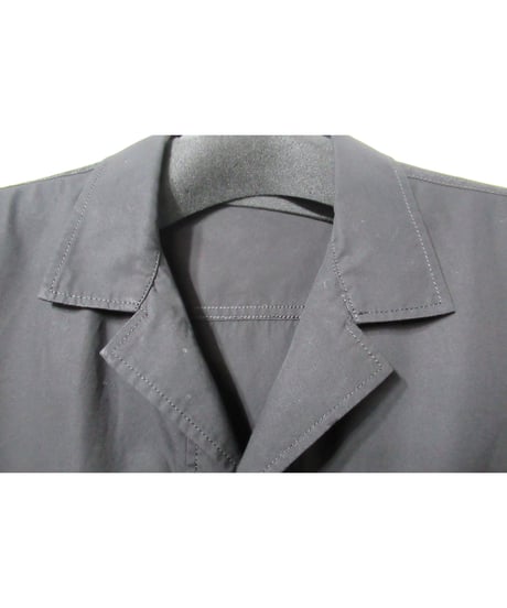 yohji yamamoto +noir デザイン半袖ブラウス（ND-B01-001）