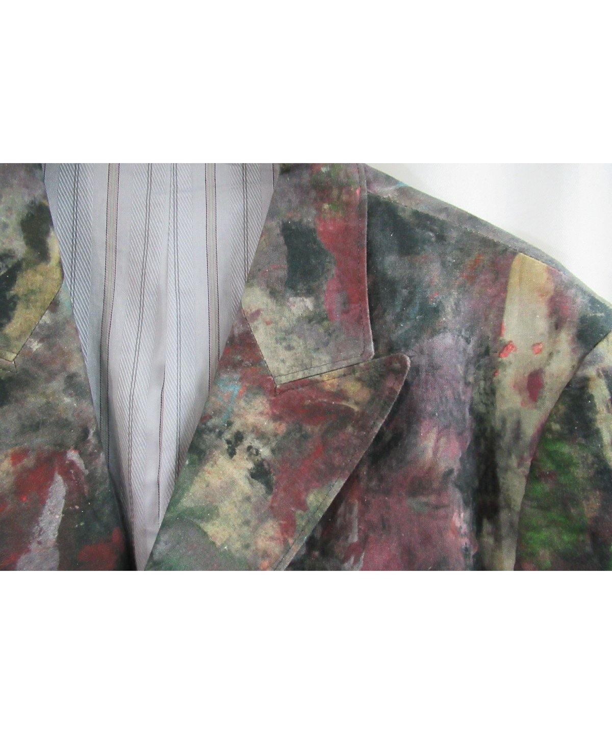 18ss yohji yamamoto pour homme ペイントデザインジャケット HW