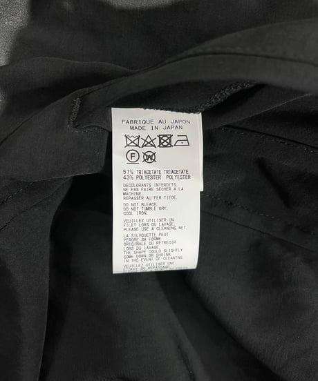 2022SS yohji yamamoto pour homme デザインドレス（HG-D01-500）