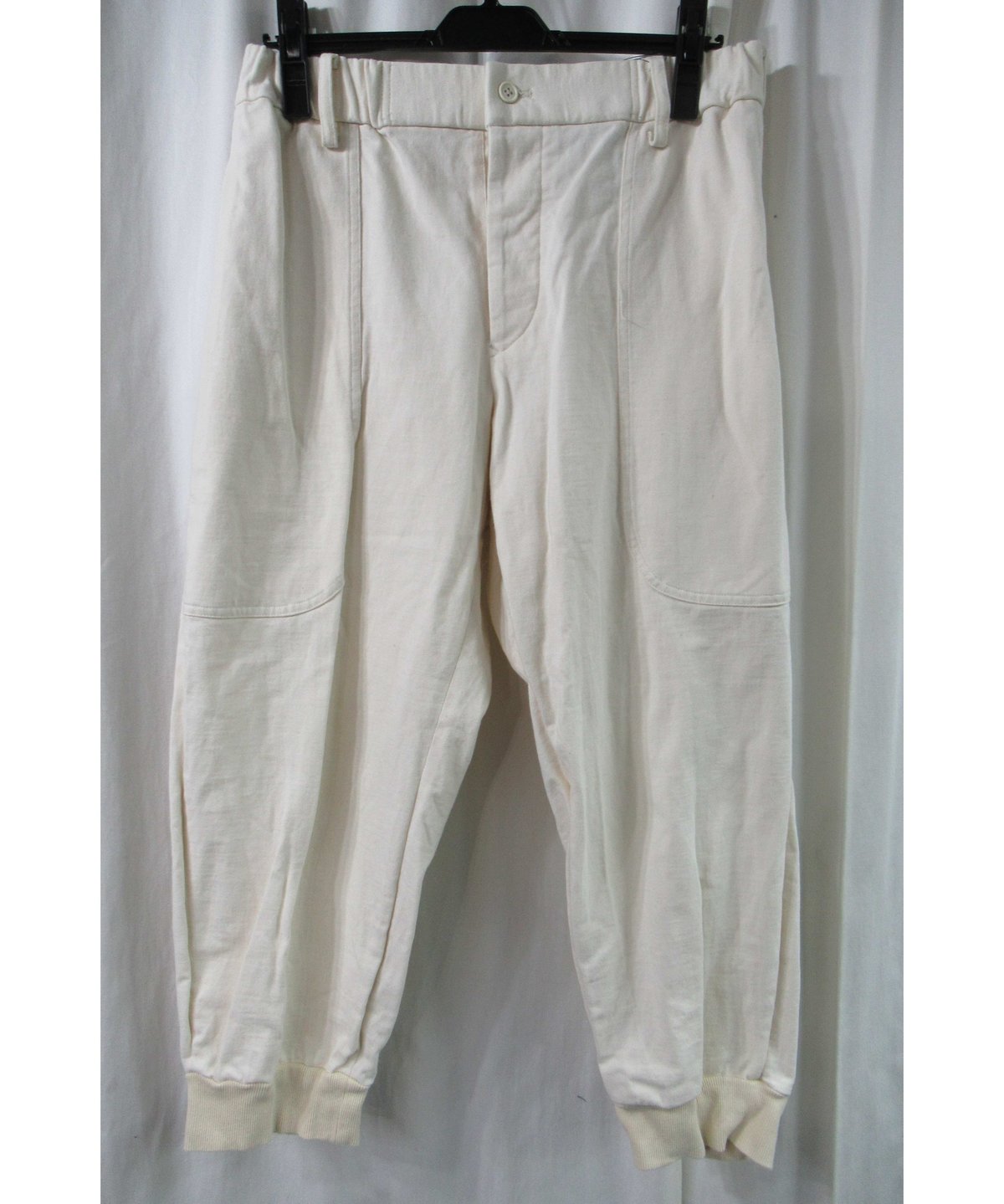 11ss yohji yamamoto pour homme 裾リブ アンクル丈パンツ HO-