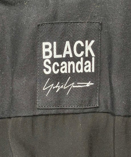 BLACK Scandal yohji yamamoto 2枚襟ロングブラウス（HV-B24-805）