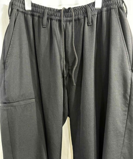 2018AW REGULATION yohji yamamoto MEN ウールイージーパンツ（HV-P98-148）