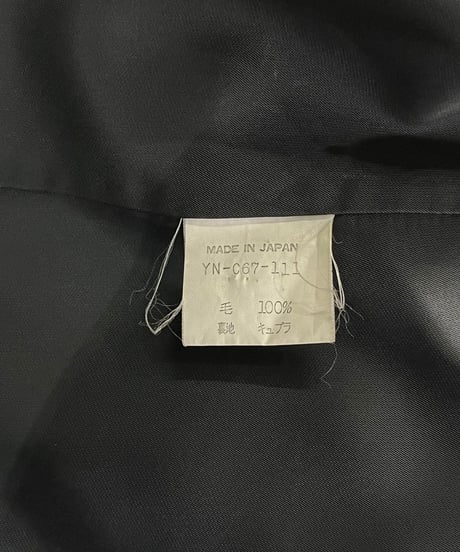 Y's yohji yamamoto ダブルロングコート（YN-C67-111）