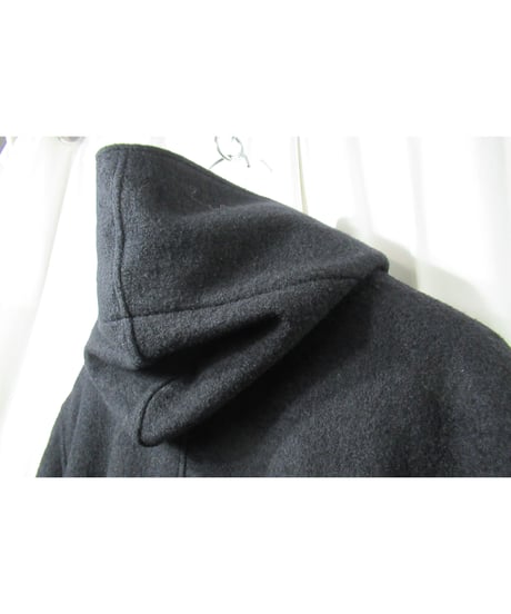 15aw yohji yamamoto pour homme フーテッドロングコート（HY-C03-135）