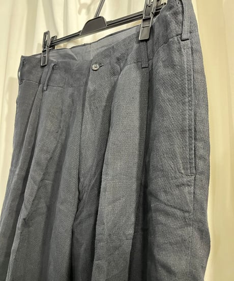 yohji yamamoto pour homme 麻パンツ（H-P-008xxx）