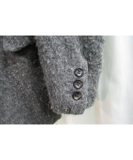 AD1994 COMME des GARCONS HOMME PLUS グレー 縮絨期 切替えデザインジャケット PJ-04023M