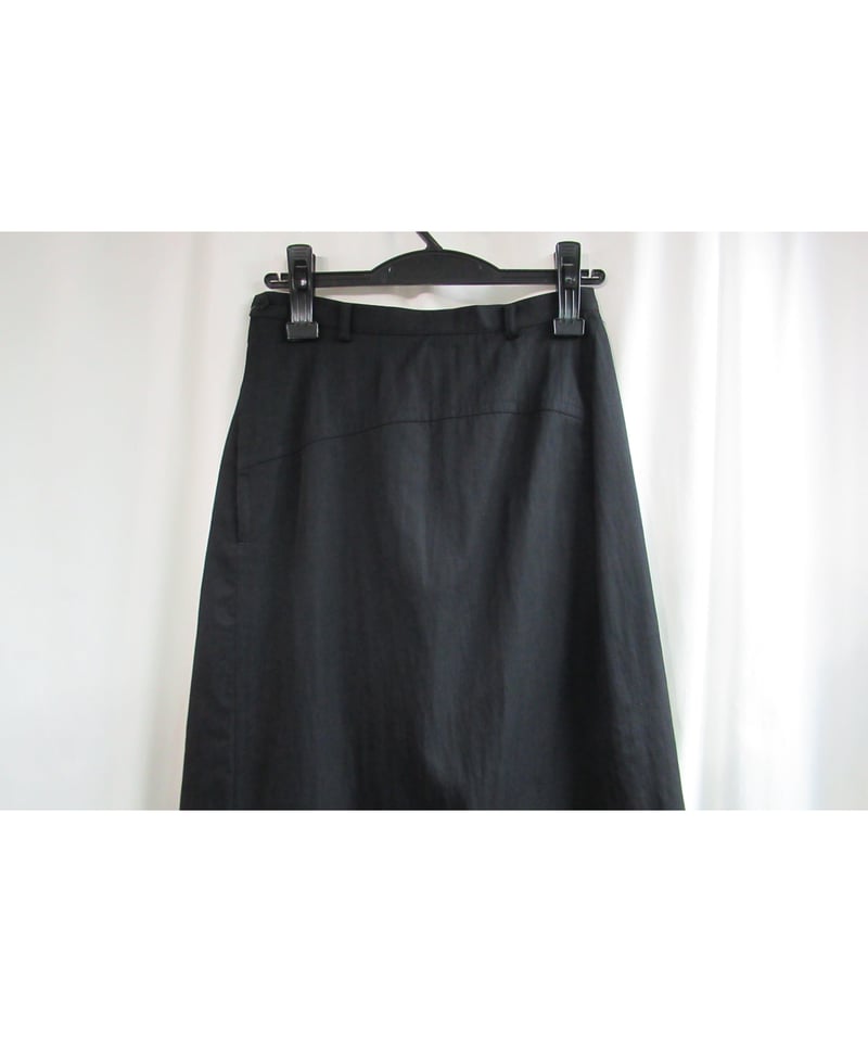 Yohji Yamamoto 変形スカート　ブラウン 90s頃 90's Y's yohji yamamoto vintage 切替えデザインフレアスカート