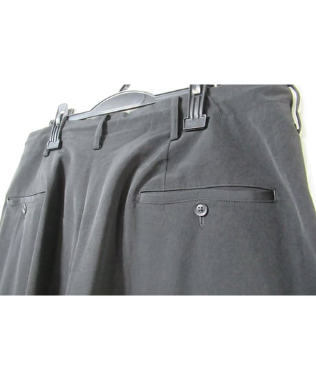 17ss yohji yamamoto pour homme  多釦 アシメリーデザインパンツ（HD-P60-500）