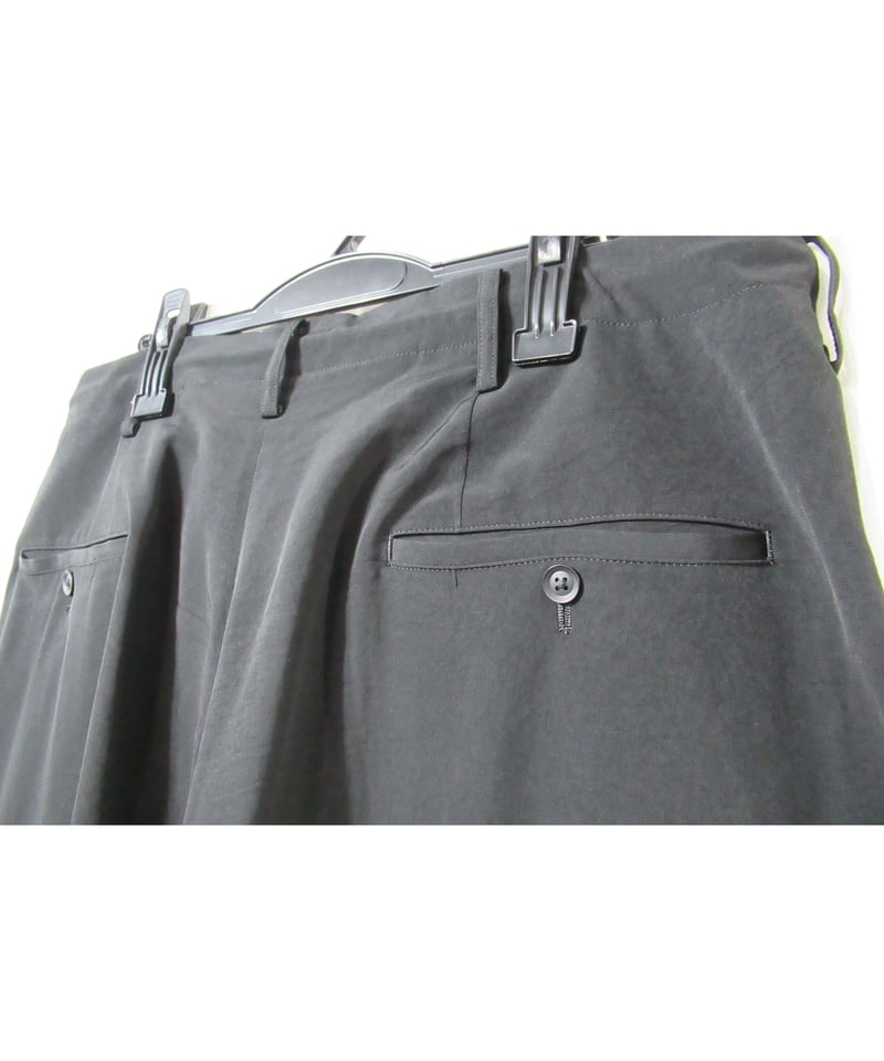 17ss yohji yamamoto pour homme 多釦 アシメリーデザインパンツ