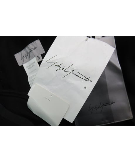 新品 04ss yohji yamamoto femme 裾フレアデザインパンツ FZ-P06-201