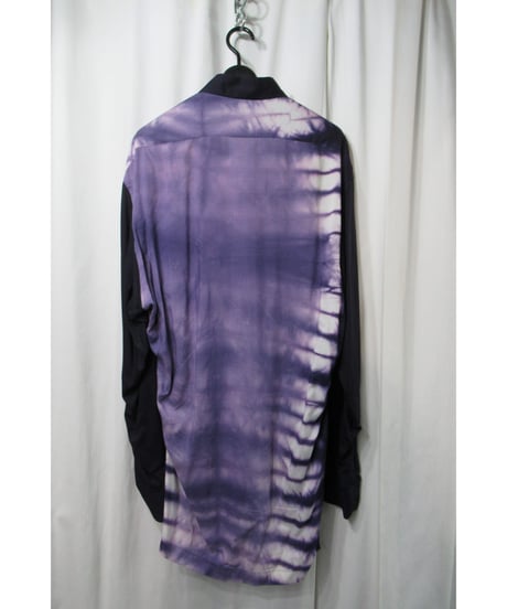 激レア 95ss yohji yamamoto pour homme vintage プリントデザインブラウス（HB-B07-826）