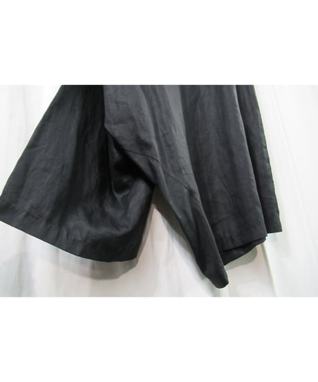 05ss yohji yamamoto femme 麻 変形デザイン サルエルパンツ（FY-P13-301）