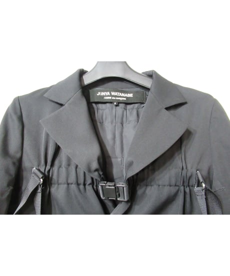AD2002 JUNYA WATANABE COMME des GARCONS テープ サイドリリースバックルデザインジャケット（JI-J020）