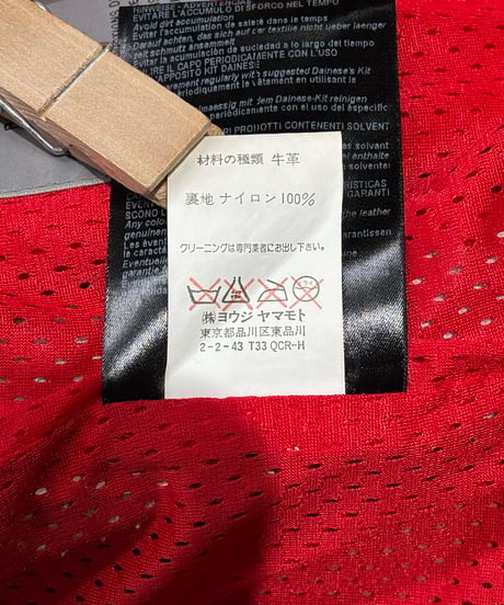 Yohji Yamamoto ×DAINESE ライダースブルゾン（H-Y-234xxx）